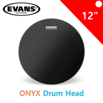 EVANS 오닉스 시리즈 드럼 헤드 12인치 대신악기
