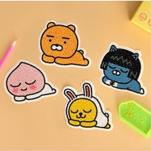 프렌즈문구)카카오프렌즈 diy보석퍼즐 스티커만들기, 땡큐프렌즈 어피치
