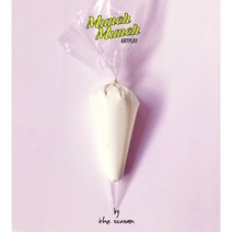 뭉크뭉크 크림클레이 200g / 크림 클레이 케이크 모형 생크림 케익 만들기 diy, 화이트(베이스)