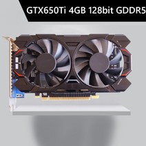 GTX650Ti 128bit GDDR5 NIDIA 저잡음 데스크탑 그래픽 카드 PCIExpress 20 HDMI 호환 이중 냉각 팬 게임용 비디오 카드, CHINA_GTX650Ti 4GB