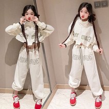 주니어복 여아상하세트 초등학생여아옷 주니어가을옷 방송댄스복 무대의상 데일리룩 여자주니어복