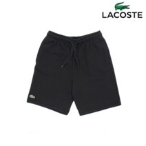 LACOSTE 남성 플리스 숏 반바지GH2136_BK