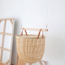 파스텔라운지 DIY 천정 와이어 행거 우드옷걸이 행잉플랜트 걸이, 1200mm/2홀