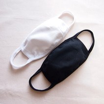 커밍바이주 국내제작 면마스크 성인면마스크 검은면마스크, 1개