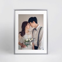 독일 직수입 할브 마그네틱 액자 알루미늄 HALBE 자석프레임 우드 고급액자 자석 심플 벽걸이 탁상 병원 관공서 갤러리 사진전 백화점, 블랙