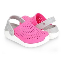 [크록스키즈] 크록스 라이트라이드 클로그키즈 205964-6QR 아동샌들, 사이즈:C11, 상세 설명 참조