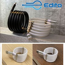 에디토 스네이크V3 자석 케이블 마그네틱 C타입 CTOC 고속 충전 해외10만선택정품 블랙, ctoc 1m 블랙