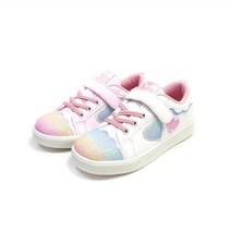 바니비 하트 스니커즈 레인보우 여자아이스니커즈 여아캔버스화