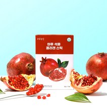 하루건강 하루 먹는 석류 저분자 피쉬 콜라겐 젤리 스틱 20g x 30포, 60포(30포 x 2Box)