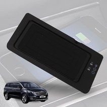 포원 기아 올뉴카니발 차량 전용 카비스 고속 무선 충전 패드 용품, fone 무선충전패드_올뉴카니발