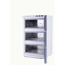 온장고 스팀타올 타월 물수건 네일샵 보온고 찜기, 화이트 75L (가열살균+UV살균)