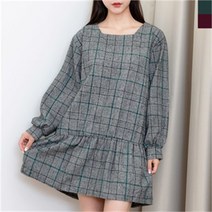 오노마 오노마 ONM 자체크라운드넥미니원피스 (7733884)
