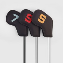 더더블랙 아이언 커버 블랙 천연가죽 시리즈, S옐로우