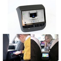 LCD 스크린 뒷좌석 테슬라 모델 Y & 3 디스플레이 헤드 유닛 17.8cm7인치 터치스크린 카플레이 Wi-Fi/블루투스 기후 온도 제어 멀티미디어 플레이어 - 안드로이드 오토, 7 inch