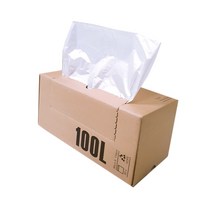 (에스디) 사각롤형 쓰레기봉투/분리수거 비닐봉투, 50매입-투명, 100L-1개