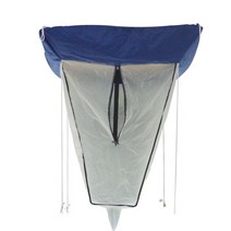 에어컨 청소 천장형 배관 누수방지 시스템 세척 커버, 대형 배수 U자 지퍼(양면 도어)