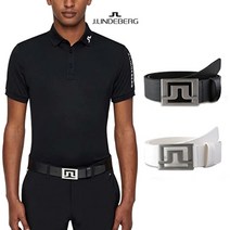제이린드버그 벨트 골프웨어 슬레이트 40 프로 골프 남자 가죽 블랙 화이트, 02)STUF931128101-0000:95