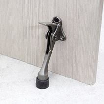 현관문고정용 원터치자동말굽 원터치말굽 현관말굽 말발굽 B (다크그레이) 노루발