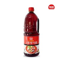 해표 대용량 고추맛기름1.8L/ 중식 매콤한 요리기름, 럭키AZ쇼핑몰 1, 럭키AZ쇼핑몰 본상품선택