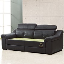 효원해품돌침대 귀사문석 세라믹 에너지 쇼파 겸용침대 국내산세라믹 찜질소파에어매트 돌침대, 3인용소파, 싱글
