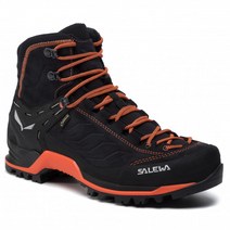 Trekkingschuhe Salewa - Mtn Trainer Mid Gtx GORE-TEX 63458-0985 Asphalt/Fluo Orange