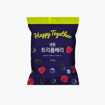 생활N [생활앤]냉동 트리플베리 1.3kg x 1팩, 단품없음