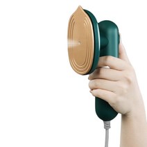 domiheat 휴대용 핸드형 스팀다리미, 그린