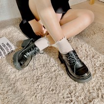 [극찬1위] 키높이 로퍼 6cm 통굽 키작녀 가벼운 패턴 단화