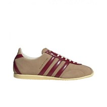 아디다스 정품 x 웨일스 보너 재팬 슈즈 카드보드 버건디 Adidas x Wales Bonner Japan Shoes Cardboard Burgundy
