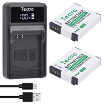 DMW-BCM13 DMW BCM13E BCM13PP 배터리 및 LED 충전기 파나소닉 루믹스 DC-TS7 DMC-FT5 DMC-LZ40 DMC-TZ, 02 2 battery set, 02 2 battery set