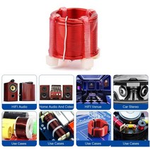 코일 스피커1Pcs 에어 코어 인덕터 0.6mm 스피커 크로스 오버 코일 무산소 구리 주파수 분배기 DIY, 19 0.6mm 2.0MH