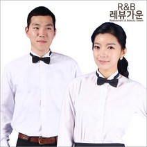 레뷰가운 제비카라 셔츠 바리스타 웨이터 서빙 홀서빙 SE70