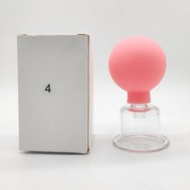 셀룰라이트 마사지기 진공 부항 유리 항아리 마사지 얼굴 히자마 흡입 컵 슬리밍 지방 연소 빨판, 5.5cm