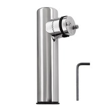 새로운 해양 하드웨어 316 스테인레스 스틸 낚싯대 홀더 랙 레일 19-25mm 낚시 해병 보트 액세서리 지원, d-1 개