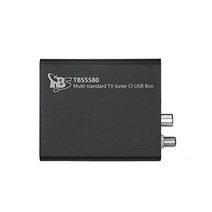 라이브 TVWindowLinuxHTPCIPTV 서버용 CI 슬롯이 있는 TBS5580 DVB-S2X S2 S T2 T C2 CISDB-T 디지털 TV 튜너 USB 박스