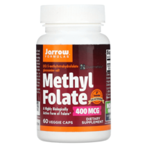 자로우 포뮬라 메틸 엽산 셀룰로오스 마그네슘스테아레이트. 400mcg 베지 캡슐 60정, 1000개, 100개