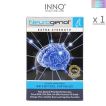 뉴질랜드 이노헬스 뉴로제놀 엑스트라 스트렝스 60캡슐 엔조제놀 폴리페놀, 60캡슐 x 1박스, 1개