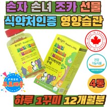 식약처인증 아기멀티비타민 손자 손녀 조카 선물 추천 초등학생 비타민 A D E B6 B12 GUMMI KIDS 구미영양제 성장기 유아 아이 3 5 7 살 세 멀티 비타민 꾸미 젤리