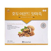 해피유니몰 햇살빚은 호두아몬드잣마죽 아침식사대용 간편선식 생식 80포, 1박스