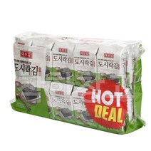 대천 재래도시락김 5g x 30봉 150g, 단품