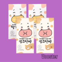 삼양목장 밀크 딸기전병 4개 세트, 밀크전병 4개세트