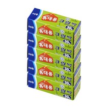 크린랩 휴대용 크린백 30매 x 5개 위생비닐, 30장