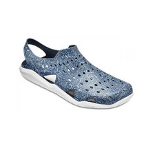 크록스 크록스 샌들 스위프트 워터 웨이브 그래픽 샌들 맨 204964-462