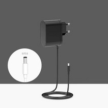 DC12V 어댑터 2A 2000ma 5.5mm 2.5mm 직류 전원공급 장치 아답터 충전기 연결잭 케이블 일체형, 블랙