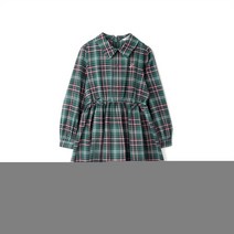 레노마 키즈 여아그린 체크 원피스 그린 R2217O697 12
