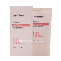 이니스프리 톤업 노세범 선스크린 이엑스 50ml, 1개, 상세내용참조
