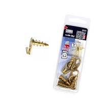 벽면 석고보드앙카 후크 2620F 황동 4P 칼블럭피스 석고앙카 세트앙카