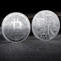 비트코인 기념주화 은화 금화 희귀동전 34 스타일 가상 동전 bitcoin ethereum 리플 기념 동전 컬렉션 비즈니스 선물 맞춤 도매, 비트코인 실버