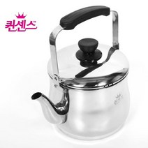 쭈fountain_퀸센스 들통주전자 5L 인덕션 스텐 물주 세척편리 캠핑용 스테인레스 대용량 육수용 다용도♥jlove, ♥sngri!