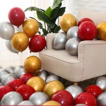 다다랜드 파티풍선, 블랙골드레드